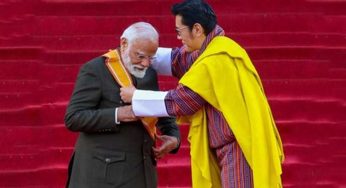 Prime Minister Narendra Modi Receives Bhutan’s Highest Civilian Decoration