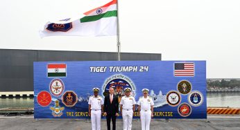 India and US Launch Bilateral Tri-Service Humanitarian Assistance and Disaster Relief (HADR) Exercise, Tiger Triumph