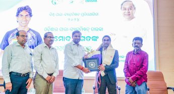 Padmashri Pramod Bhagat Felicitated for BWF World Para Championship Triumph