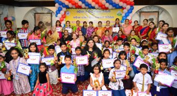 Odisha State Council for Child Welfare Honors Young Achievers at Felicitation Ceremony