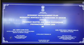 Union Minister Smriti Irani Launches Buddhist Development Plan, lays Foundation Stone for 38 Projects Worth Rs. 225 Crore