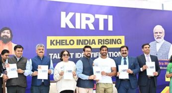 Union Minister Anurag Singh Thakur Launches Khelo India Rising Talent Identification Programme