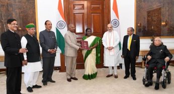 Historic Report on Simultaneous Elections Submitted to President Murmu