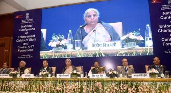 National Conference on GST Enforcement Chiefs Inaugurated by Finance Minister in New Delhi
