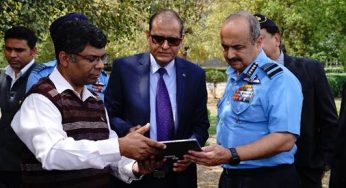 Chief of Air Staff Air Chief Marshal VR Chaudhari Visits C-DOT Delhi Campus