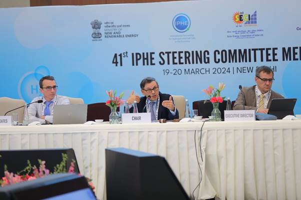 India Hosts 41st Steering Committee Meeting of IPHE to Advance Green Hydrogen Agenda