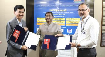 Union Minister Arjun Munda Initiates Transformative Partnerships for Tribal Development