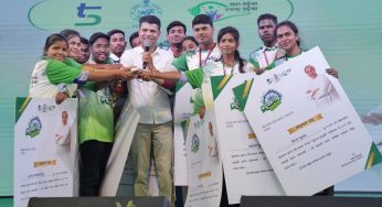 Chairman 5T and Nabin Odisha Kartik Pandian launches Nua-O Scholarships program in Kalahandi, Bolangir and Bargarh