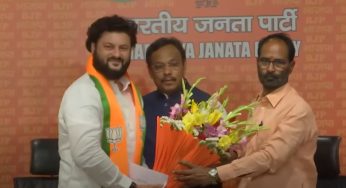 Actor and Former BJD Leader Anubhav Mohanty Joins BJP