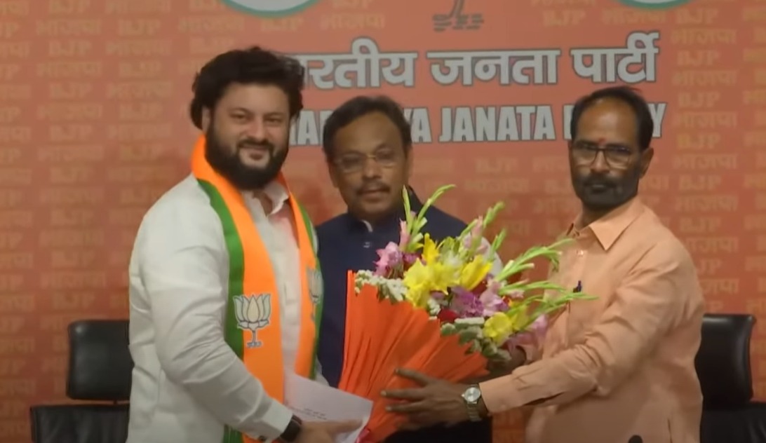 Actor and Former BJD Leader Anubhav Mohanty Joins BJP