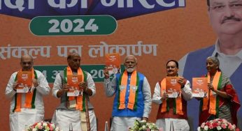 BJP Unveils ‘Sankalp Patra’ Manifesto for Lok Sabha Election 2024