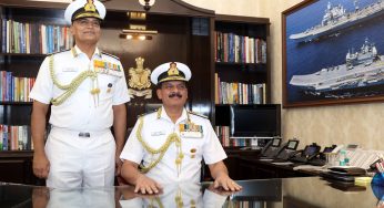 Admiral Dinesh K Tripathi Assumes Command as Chief of the Naval Staff