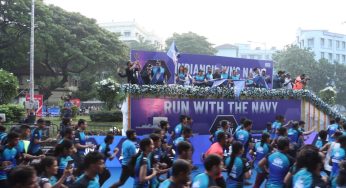 Indian Navy Organizes Half Marathon to Promote Fitness and Camaraderie