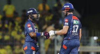 Stoinis’ Heroics Propel Lucknow Super Giants to Historic Victory Over Chennai Super Kings