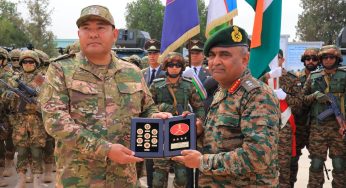 Chief of Indian Army Staff Attends Opening Ceremony of India-Uzbekistan Joint Military Exercise ‘DUSTLIK’