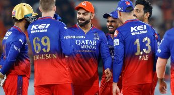 RCB Clinches Victory by 35 runs Against SRH