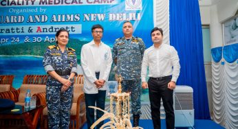 Indian Coast Guard Collaborates with AIIMS New Delhi for Medical Camp in Lakshadweep Islands