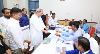 CM Naveen Patnaik Files Nomination Papers for Hinjili Assembly Constituency