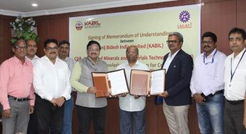 KABIL Signs MoU with CSIR-IMMT for Technical Collaboration on Critical Minerals