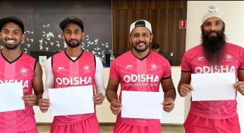 Indian Hockey Players Embrace #WhiteCard Campaign on International Day of Sport for Development and Peace