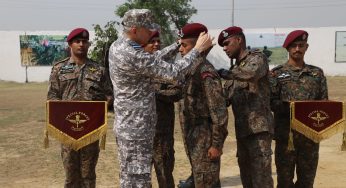 Maroon Beret Ceremonial Parade Marks Completion of Garud Commandos Training