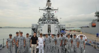 Indian Naval Ships Strengthen Bilateral Ties During Visit to Singapore