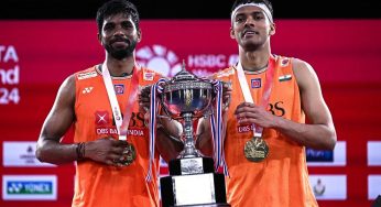 Satwik and Chirag Clinch Thailand Open 2024 Men’s Doubles Title