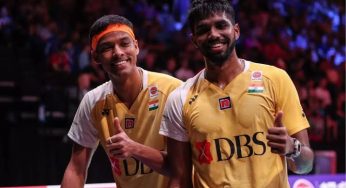 India’s Satwik and Chirag Shetty Reach Thailand Open Final