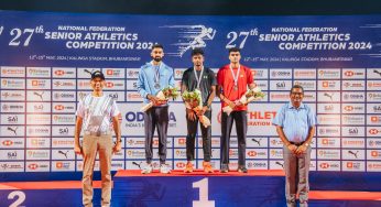 Tamil Nadu’s T Santosh Kumar Strikes Gold in Low Hurdles at National Federation Senior Athletics Competition