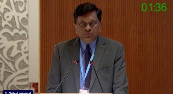 Union Health Secretary Apurva Chandra Addresses 77th World Health Assembly in Geneva