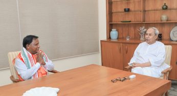 Odisha CM-Designate Mohan Majhi Meets Naveen Patnaik