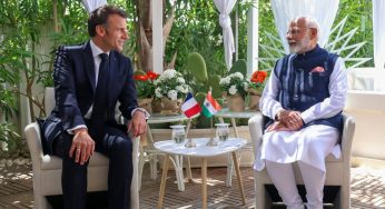PM Modi and President Macron Hold Bilateral Meeting at G7 Summit