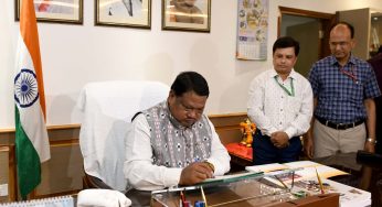 Jual Oram Takes Charge as Union Minister for Tribal Affairs