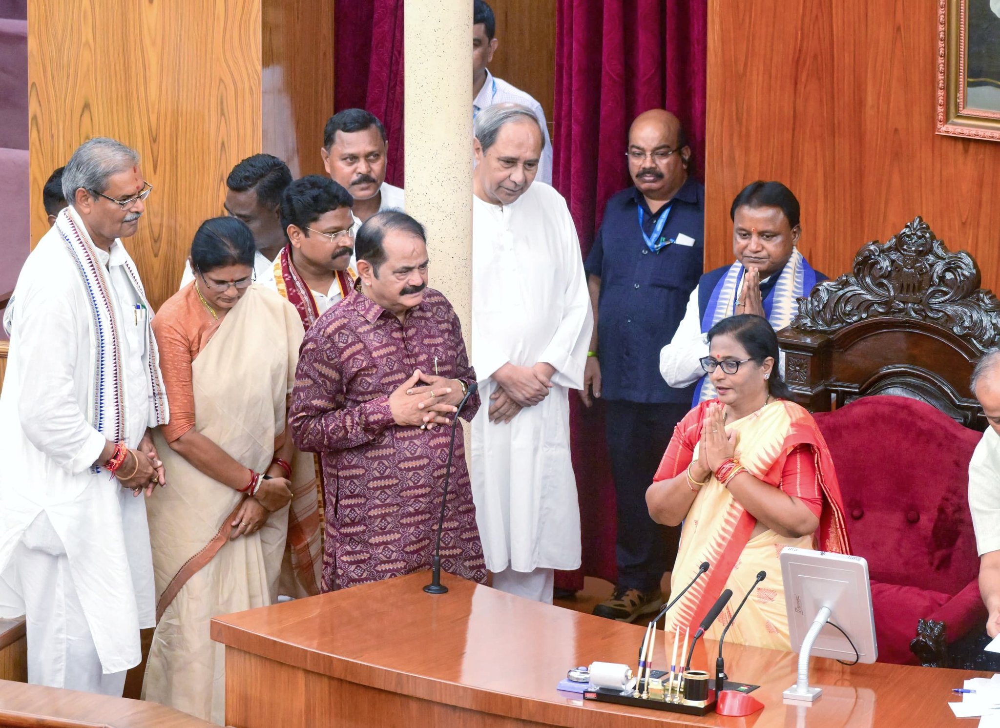 Surama Padhy Elected as Speaker of Odisha Legislative Assembly Unanimously