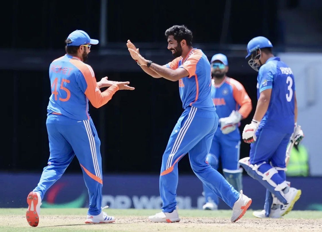 India Clinches 47-Run Victory Over Afghanistan in ICC Men’s T20 World Cup Super Eights