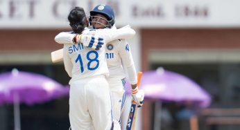 Smriti, Shafali Dominate South Africa in Historic Opening Day of the one-off test 