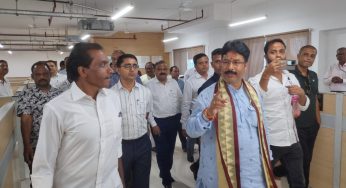 H&UD Minister Krushna Chandra Mahapatra Visits Kharabela Bhawan, Emphasizes Urban Development Priorities