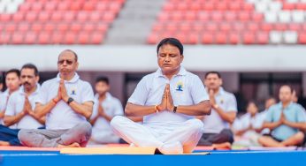 Odisha Celebrates 10th International Yoga Day with Grand Event at Kalinga Stadium