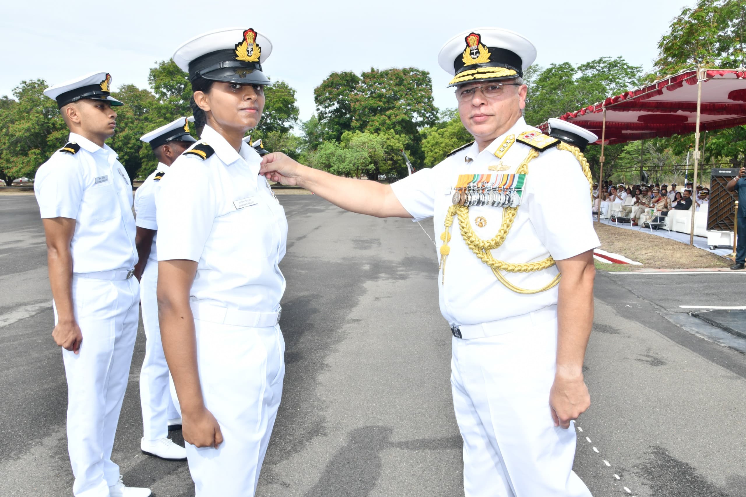 Passing Out Parade at INS Rajali Celebrates Graduates of 102nd Helicopter Conversion Course