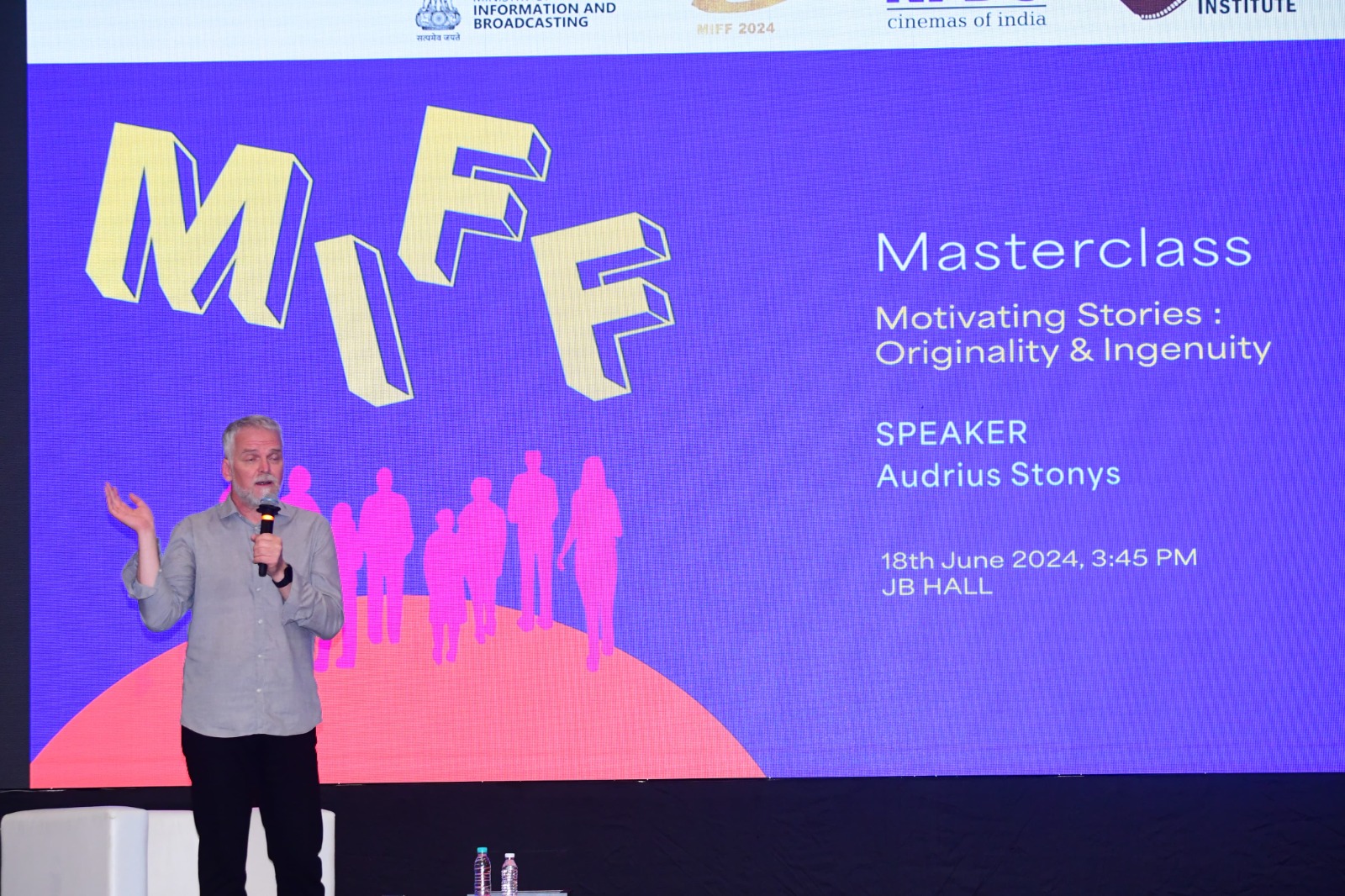 MIFF 2024: Audrius Stonys Emphasizes Reality and Creativity in Documentary Filmmaking