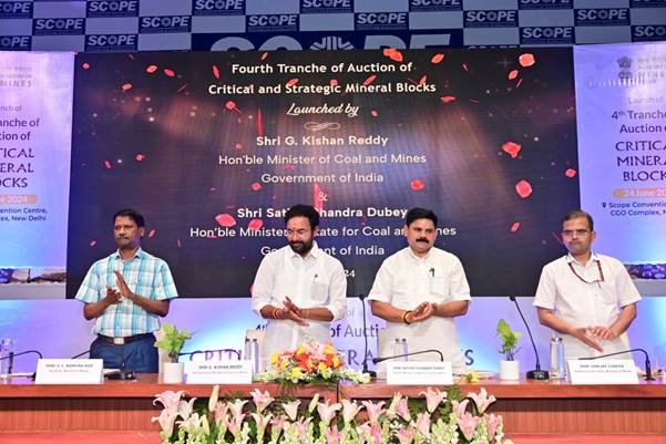 Union Ministers Launch Fourth Tranche of Critical and Strategic Mineral Auction