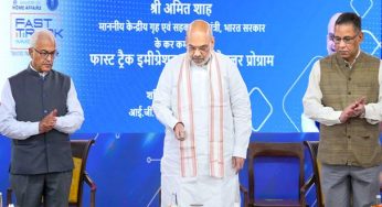 Union Home Minister Amit Shah Inaugurates ‘Fast Track Immigration – Trusted Traveller Programme’ at Delhi Airport
