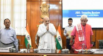 Union Home Minister Amit Shah Reviews Jammu and Kashmir Security