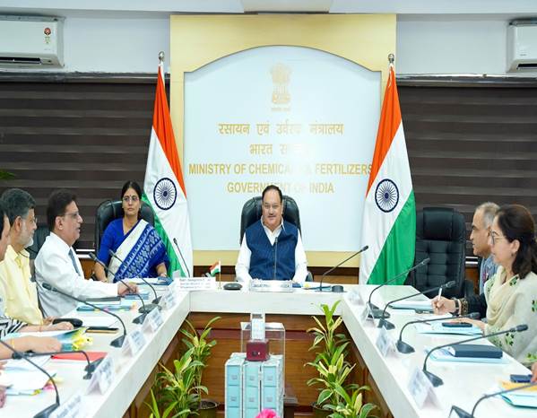 Union Minister JP Nadda Reviews Pharma and MediTech Sector