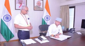 Jyotiraditya M. Scindia Assumes Charge as Minister of Communications