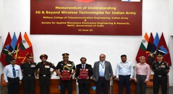 Indian Army and SAMEER Forge Strategic Partnership in Advanced Wireless Technologies