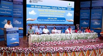 National Water Mission Organizes Workshop for ‘Jal Shakti Abhiyan: Catch the Rain – 2024’ Campaign Implementation