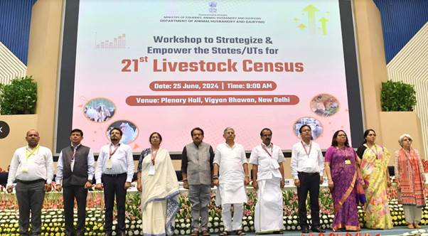 Union Minister Inaugurates Workshop for 21st Livestock Census Preparation