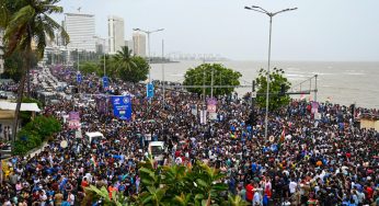 Mumbai Welcomes Triumphant Team India Amidst Scattered Showers