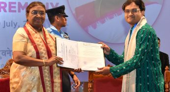 President Droupadi Murmu Graces 13th Graduation Ceremony of NISER